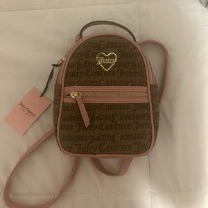 Brand new Juicy Couture bag with tags + wallet/card holder